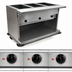 Thumbnail image #4 for Spec-Master PHT6CB-208 Portable Electric 6-Pan Hot Food Table with Enclosed Base
