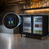 Thumbnail image #4 for IKON Refrigeration 61-Inch Back Bar Cooler with 2 Sliding Glass Doors, 14.16 Cu. Ft.