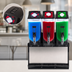 Thumbnail image #4 for Crathco Frosty 3 Countertop Triple Bowl Frozen Granita Dispenser