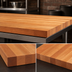 Thumbnail image #4 for John Boos Boos Block American Cherry Edge Grain Kitchen Countertop, 60 x 38 x 1-1/2 Inch, Oil Finish