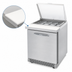 Thumbnail image #4 for Continental Refrigerator D27N12M-FB Designer Line 27.5 Inch One-Section Mighty Top Sandwich Unit