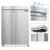 Thumbnail image #4 for Hoshizaki Steelheart Two-Section Reach-In Freezer with Full Solid Doors, 50.37 Cu. Ft., Top-Mounted Self-Contained