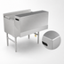 Thumbnail image #4 for John Boos Double 24-Inch Speed Rail Locking Cover, 18/300 Stainless Steel