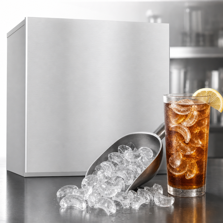 Product image #5 for Hoshizaki KMD-860MWJ Water-Cooled Crescent Cube Ice Maker, 30 Inch Wide, 940 lb/24 hr