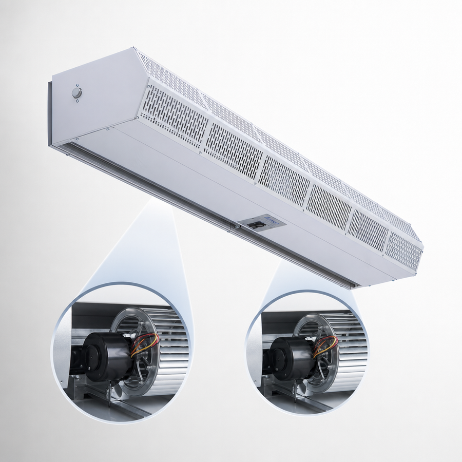 Two 1/5 HP Two-Speed Motors