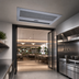 Thumbnail image #4 for Berner Architectural Recessed 12 Ambient Air Curtain, 60-Inch, 2 x 1/2 HP Motors