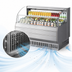 Thumbnail image #4 for Turbo Air TOM-60SS-N Horizontal Open Display Merchandiser, 11.2 Cu. Ft., Stainless Steel