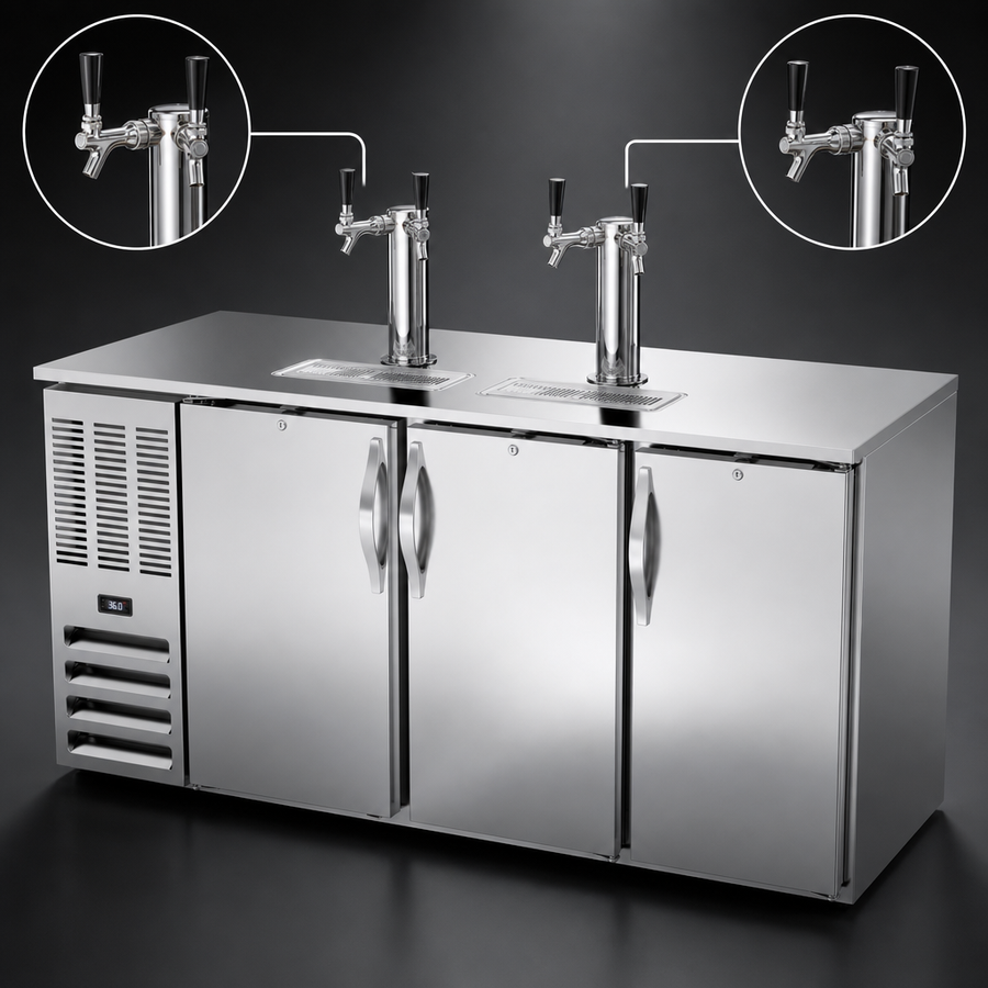 Dual Faucet Towers