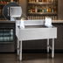 Thumbnail image #4 for Advance Tabco Special Value Series 12-Inch Deep Stainless Steel Cocktail Unit with Bottle Racks