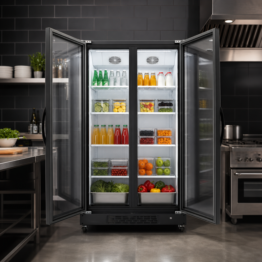Hinged Glass Doors