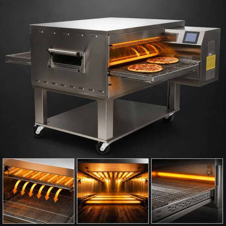 Product image #4 for Middleby Marshall PS640G-CO Impingement Plus Gas Conveyor Oven Cavity Only
