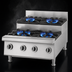 Thumbnail image #4 for Garland US Range UT Counter UTOG36-SU6 36-Inch Gas Step-Up Hotplate with 6 Open Burners