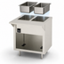Thumbnail image #4 for Duke Thurmaduke Electric Ganged Waterless Well Food Warmer, 2-Well, Stainless Steel Top, Open Storage Base