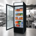 Thumbnail image #4 for Excellence VF-23 30-Inch One-Section Glass Door Freezer Merchandiser, 24.0 Cu. Ft., Bottom-Mount Self-Contained