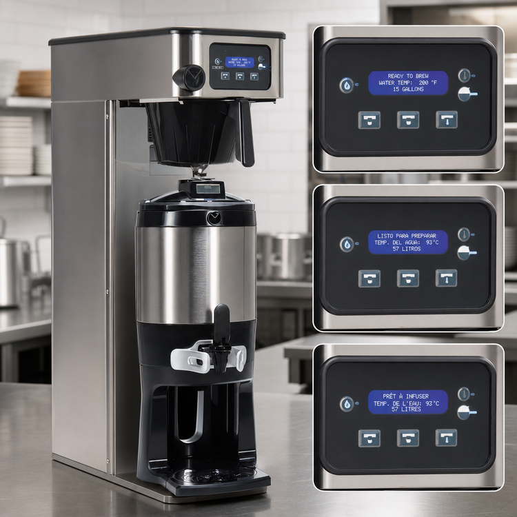 Product image #4 for BUNN Tall Single Automatic Fill Coffee Brewer with Infusion Series Technology
