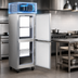 Thumbnail image #4 for Continental Refrigerator 1FNPTHD One-Section Pass-Thru Reach-In Freezer with Half-Height Solid Doors