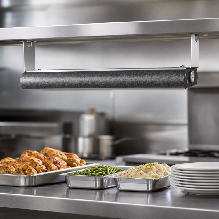 Product image #4 for Vollrath 60-Inch Single Unlighted Low Profile Heat Strip, 208V