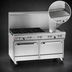 Thumbnail image #4 for Southbend Ultimate 60-Inch Gas Restaurant Range with 6 Burners, 24-Inch Griddle, and 2 Cabinet Bases