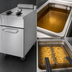 Thumbnail image #4 for BakeMax Electric Floor Fryer with 22 Liter Stainless Steel Fry Pot, 208V