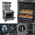 Thumbnail image #4 for Southbend Platinum 36-Inch Heavy Duty Sectional Gas Range with 6 Open Burners and Convection Oven Base