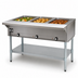 Thumbnail image #4 for Eagle Group SDHT3-240-3 48-Inch Stationary Electric Hot Food Table, Open Base, 3 Dry Wells, 240V 3-Phase