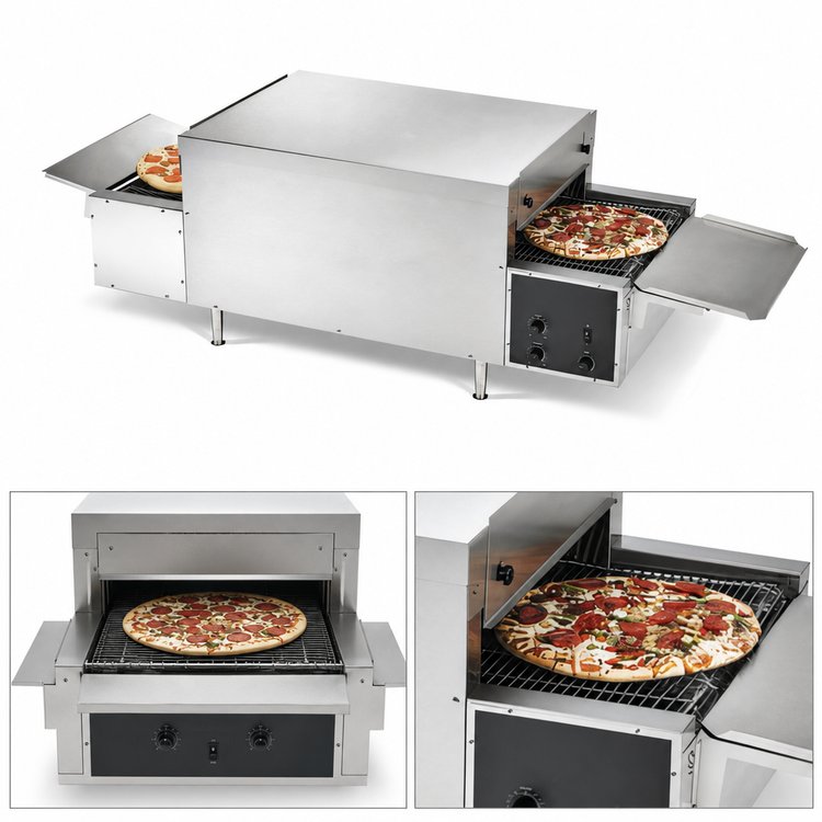Product image #4 for Vollrath Countertop Single Deck Conveyor Pizza Oven, 68-Inch Wide, 240V