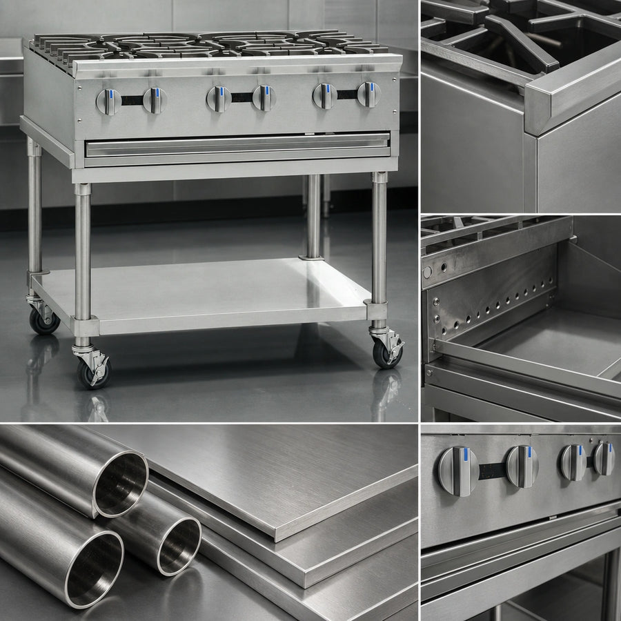 Heavy-Duty Stainless Steel Construction