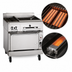 Thumbnail image #4 for Vulcan 24-Inch Heavy Duty Modular Infrared Gas Charbroiler