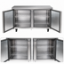 Thumbnail image #4 for Delfield 64-Inch Two-Section Refrigerated Worktop Refrigerator with 2 Doors