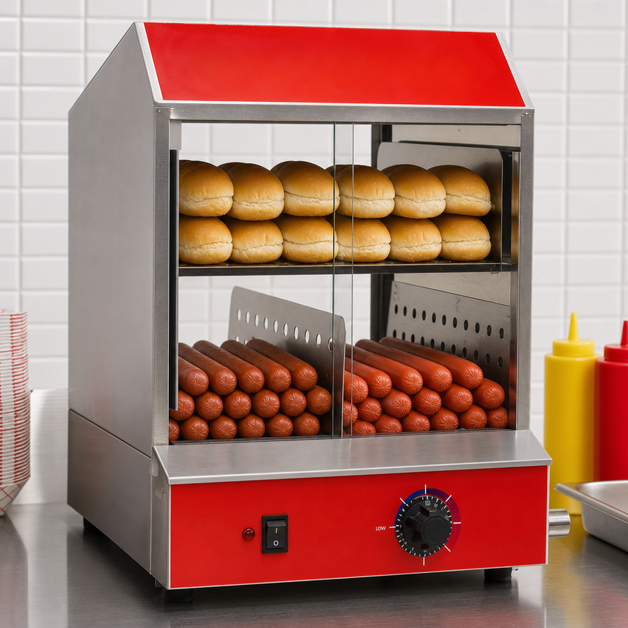 Divided Hot Dog Tray