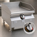 Thumbnail image #4 for Eagle Group RedHots CLAGGDT-15-NG-X 15-Inch Countertop Natural Gas Griddle, 3/4-Inch Smooth Polished Steel Plate, Thermostatic Controls
