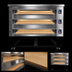 Thumbnail image #5 for Marra Forni 3-Deck Electric Deck Oven with 73