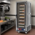 Thumbnail image #4 for Metro C5 3 Series Insulation Armour Full Height Moisture Heated Holding & Proofing Cabinet, Gray, Clear Polycarbonate Door