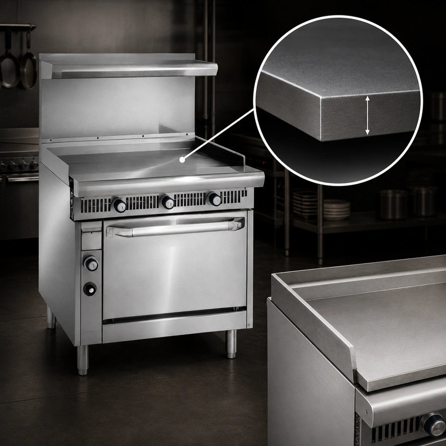 1-Inch Thick Griddle Plate