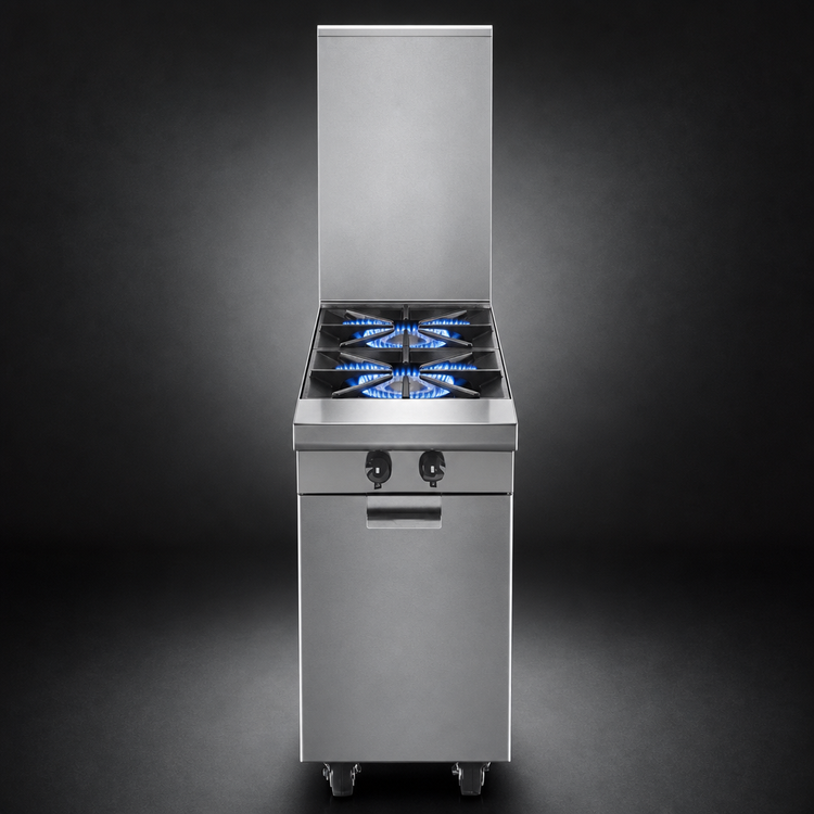 Product image #4 for Garland Master Series 17-Inch Modular Gas Open Burner Range Attachment with 2 Open Burners