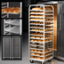 Thumbnail image #4 for Adamatic Roll-In Oven Rack with A-Style Lift, 30 Pan Capacity, Double Side Load