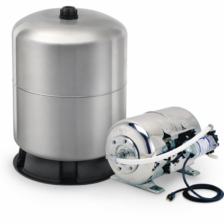 Product image #4 for ShurFlo Maxi 90 PSI Water Boost System with 6 Gallon Tank, 115V