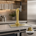 Thumbnail image #4 for Glastender Cobra Single-Faucet Countertop Air-Cooled Draft Dispensing Tower, Gold Finish