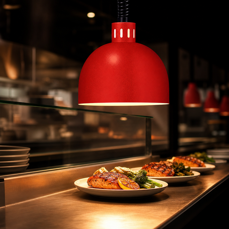 Product image #4 for Hatco DLL-750 Decorative Luminaire Food Heat Lamp, 11-Inch Shade, 100W Max