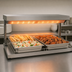 Thumbnail image #4 for Hatco Glo-Ray 66-Inch Freestanding Heated Shelf, 6-Inch Deep, Stainless Steel Top