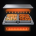 Thumbnail image #4 for Hatco Glo-Ray 24-Inch W x 9-3/4-Inch D Free-Standing Heated Shelf with Adjustable Thermostat and Stainless Steel Top