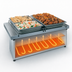 Thumbnail image #4 for Hatco Glo-Ray® Free-Standing Heated Warming Shelf, 30 Inch W x 15-3/4 Inch D, Stainless Steel Top
