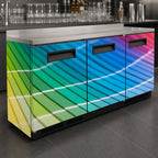 Thumbnail image #4 for Krowne VW60 60-Inch Backbar Cooler Whole Unit Vinyl Wrap, Front and Sides