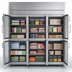Thumbnail image #5 for Victory UltraSpec Three-Section Reach-In Freezer with 6 Half-Height Glass Doors, 70.1 Cu. Ft., Self-Contained Top-Mounted Refrigeration