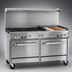 Thumbnail image #4 for Southbend Ultimate 60-Inch Gas Restaurant Range with 4 Pyromax Burners, 24-Inch Griddle and 2 Convection Ovens