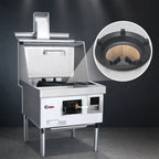 Thumbnail image #4 for Town Equipment MasterRange MF-1-SS One-Chamber Gas Wok Range with Flue, Brick-Lined Chamber, Swing Faucet, Stainless Steel Deck and Sides