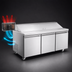 Thumbnail image #5 for 71-Inch Mega Top 3-Section Refrigerated Sandwich/Salad Prep Table