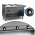 Thumbnail image #4 for Spec-Master 48-Inch Electric Hot Food Table with 3 Wet/Dry Wells and Enclosed Base