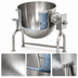 Thumbnail image #4 for Legion 50-Gallon Direct Steam Tilting Kettle, 2/3 Jacketed, 304 Stainless Steel