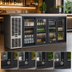 Thumbnail image #5 for Perlick SDPS60 Two-Section Pass-Thru Sliding Glass Door Back Bar Cooler, 60 Inch, Self-Contained Side-Mount Refrigeration